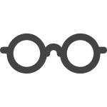 Glasses SVG Icon